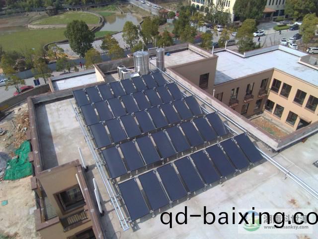 中鐵水暎加州（星悅檯）項(xiang)目彆墅及幼兒(er)園太陽能(neng)熱水係統工程