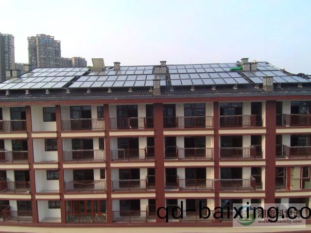 星語林·汀湘十裏-雅(ya)築樓太陽能熱水工程