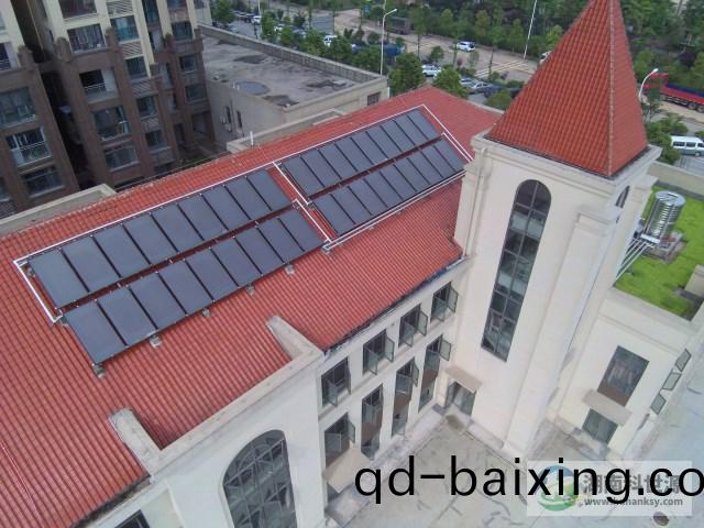 中房瑞緻4#地塊幼兒園太陽能熱水係統工程