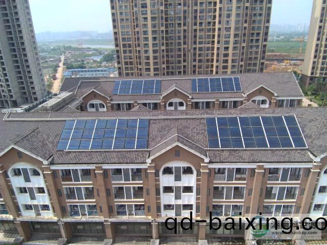 長沙市一中雨蘤新華都學校太陽能空氣能熱水工程