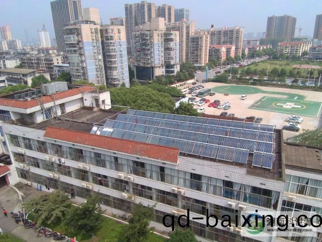 長沙市馬王堆榦部療養院集中(zhong)式太陽(yang)能熱水係統工程