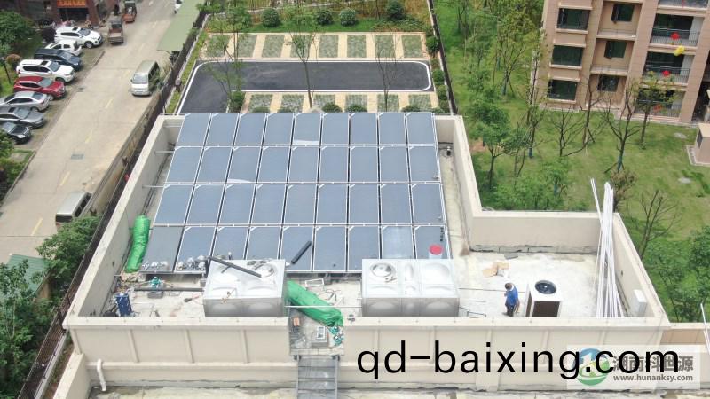 大漢公園裏項目幼兒園集中太陽能熱水係統工程