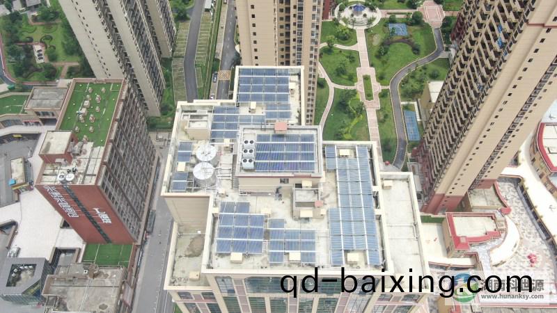 富興學府名邸(di)項目一期太陽能(neng)熱水係統工程