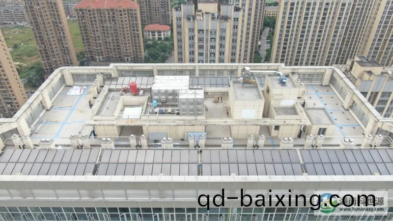 中房(fang)瑞緻小區(qu)6#地塊商業樓(lou)酒店太(tai)陽(yang)能(neng)熱水係(xi)統工程