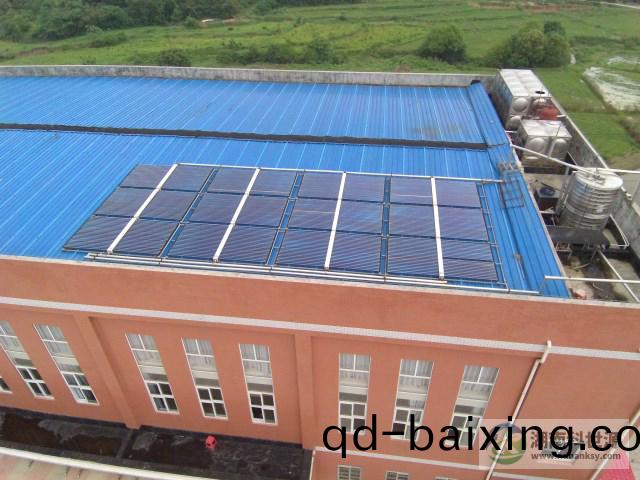 屋頂太陽能熱(re)水係統工程