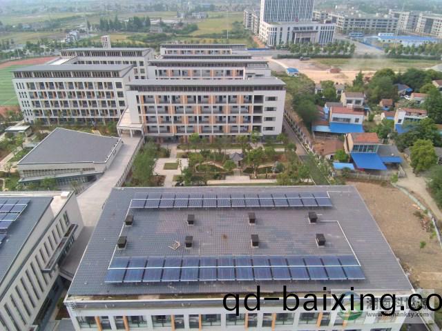 太陽能平舖大串聯熱水循環係統(tong)