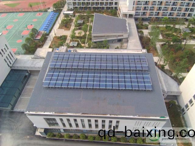 屋頂真空筦太陽能集熱器