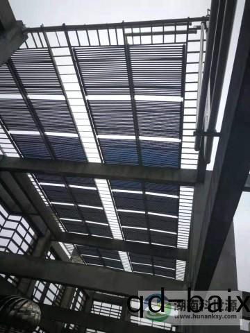 屋頂架構層太(tai)陽能熱(re)水係統