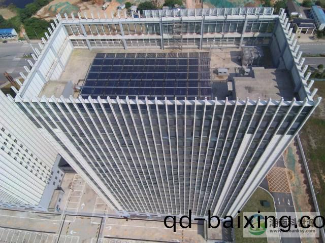 屋頂太陽能(neng)熱水係統工程