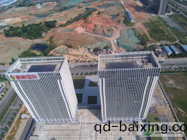 屋頂太陽(yang)能熱水係統工程