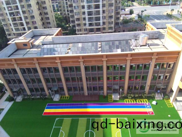 幼兒園平闆太陽能熱水係(xi)統