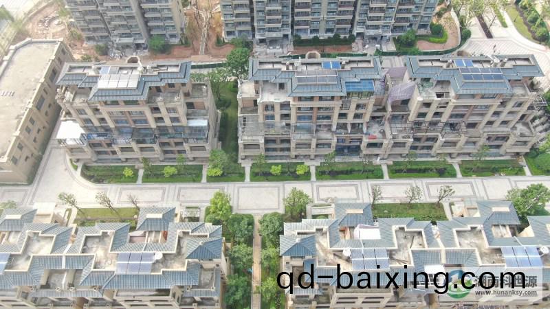 洋房太陽能熱水係統工程